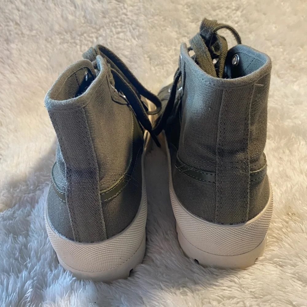 🌟HP🌟GOLA by Anthropologie Coaster Peak High Top Sneaker Bootie Size 5 - Picture 7 of 9